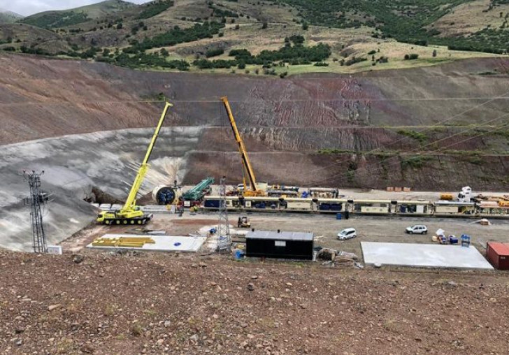 Yoncalı (Şotik) Barajı Tünel çalışmaları başlıyor