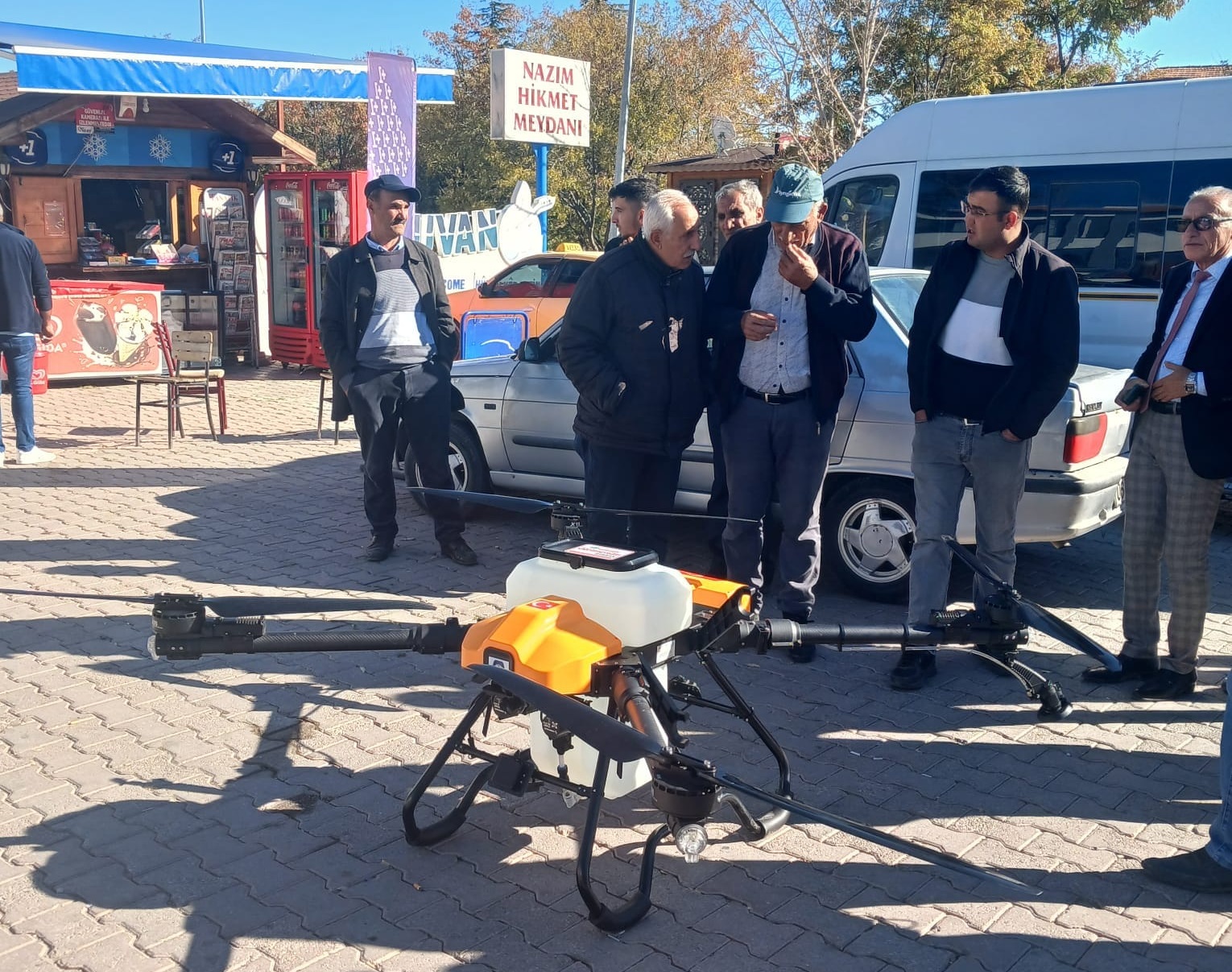 Zirai İlaçlama Dronu Malatya'da Tanıtıldı